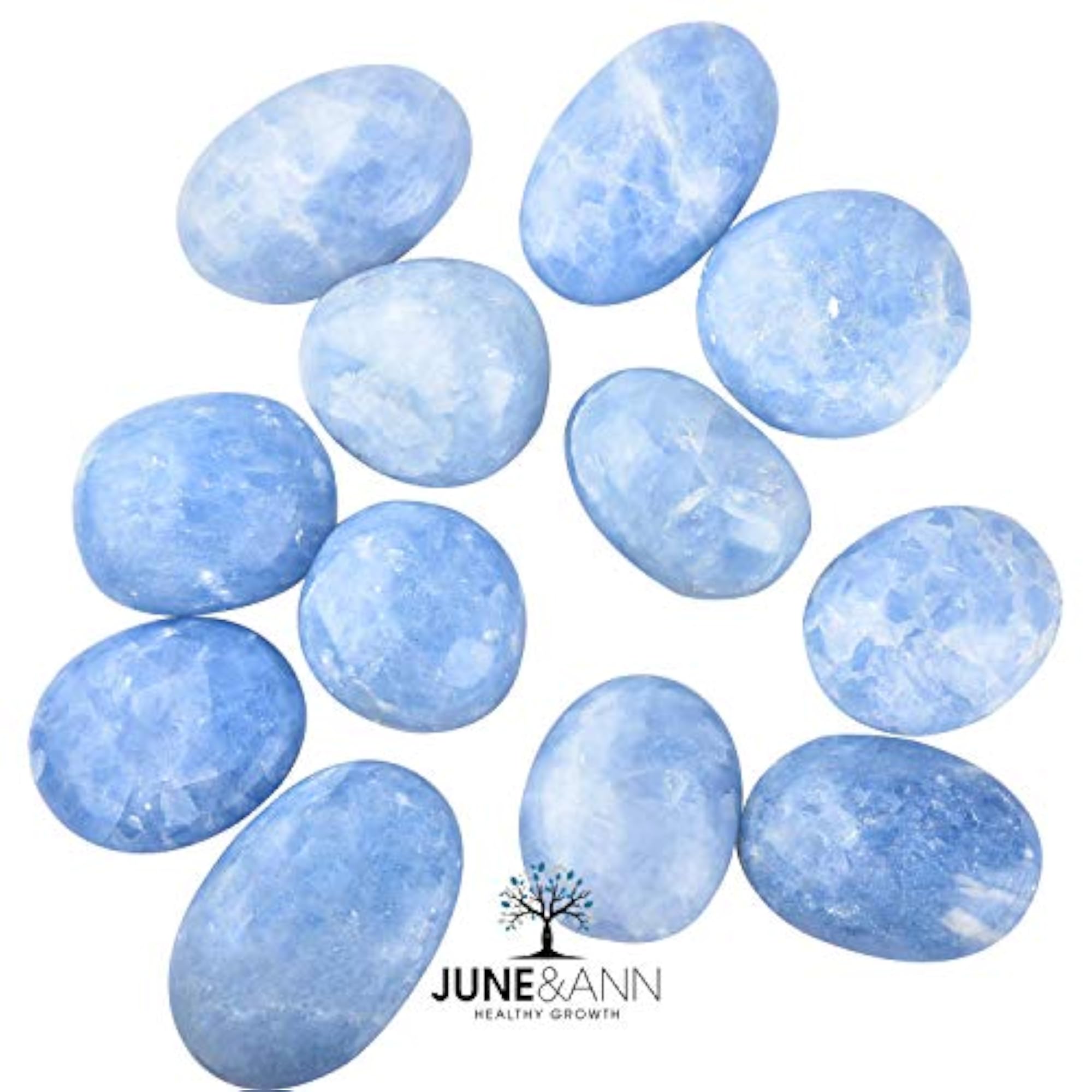 Natural Palm Stones for Healing and Chakra Balancing